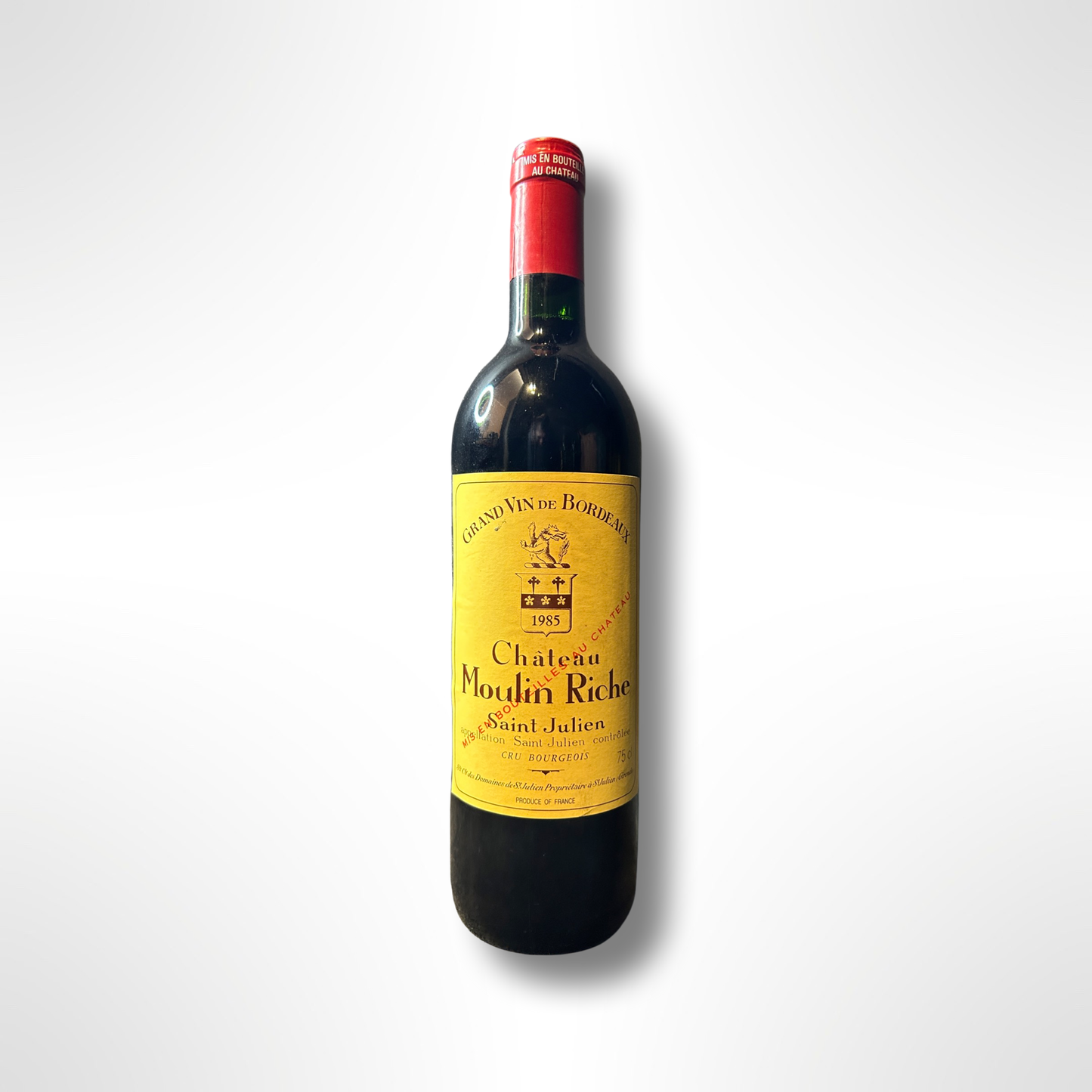 1985 - Château Moulin Riche - Saint Julien